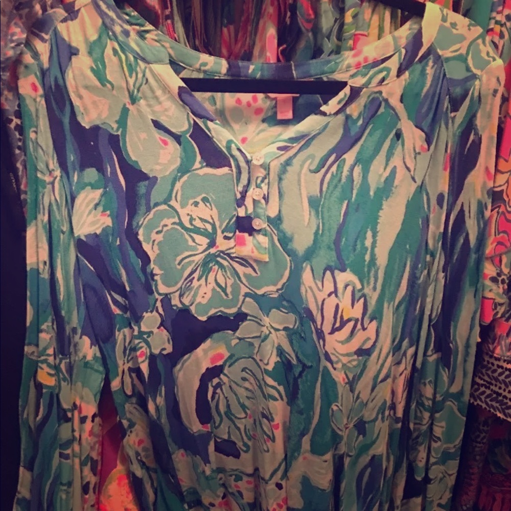Lilly pulitzer aquatic garden size small